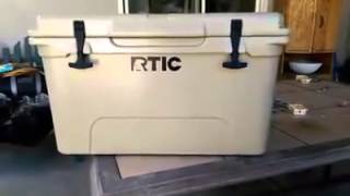 My RTIC 45 Cooler Review [upl. by Saberio]