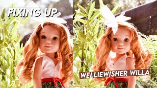 Restoring an American Girl Wellie Wishers doll [upl. by Piane475]