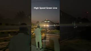 Green Line Storm Pass From Jhelum railway highspeedtrain shortsviral [upl. by Iey580]