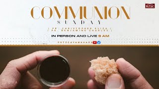 Live  Communion Sunday  Worship and Word  08122024 [upl. by Ayhdnas]