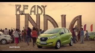 Indias First Urban Cross Datsun rediGO [upl. by Attennot]