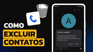 Como EXCLUIR CONTATOS no ANDROID 2024 [upl. by Englebert]