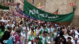 DIRECTO LA 8 SORIA  BAJADA DE PEÑAS Y CONCIERTO DE LA BANDA LUNES DE BAILAS [upl. by Averill]