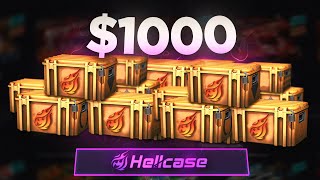 I BEAT THE FAMOUS STREAMER IN THE CASE BATTLE  Join the Giveaway Below hellcase [upl. by Eph]