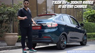 Tata Tigor EV XZ Dual Tone  Walkaround Review with On Road Price  Tata Tigor EV 2021 [upl. by Llenaj721]