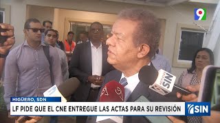 Leonel CNE debe entregar actas de escrutinio para verificación de elecciones en Venezuela Emisión [upl. by Ananna]