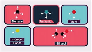 Water Methane Ammonia Hydrogen Fluoride amp Ethanol  Covalent Bonding  Waterpedia [upl. by Eeznyl968]