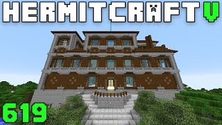 Hermitcraft V 619 Touring xBs Woodland Mansion [upl. by Shyamal]