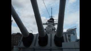 Norfolk Virginia  Tour a WWII Battleship [upl. by Yllaw]