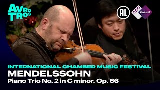 Mendelssohn Piano Trio No 2 in C minor Op 66  International Chamber Music Festival Utrecht  HD [upl. by Janella780]