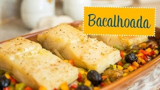 Receita de bacalhoada  O Chef e a Chata [upl. by Lottie]