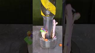 Candy crush With Warm Maker 🍭🍬😜 shorts youtubeshorts candycrush viral hydraulicpresschannel [upl. by Eedna780]