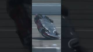 Lajoies WILD ride upside down at Michigan 😳 [upl. by Grail]