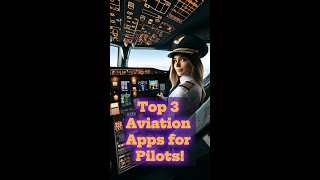 Top 3 best pilot apps aviationschool pilottraining aerospaceengineering aviation aviationcareer [upl. by Ahsiyk]