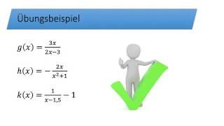 waagrechte Asymptote gebrochenrationale Funktionen [upl. by Syah]