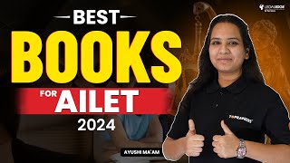 Best Books for AILET  AILET 2024 Preparation Must Watch [upl. by Orfurd]