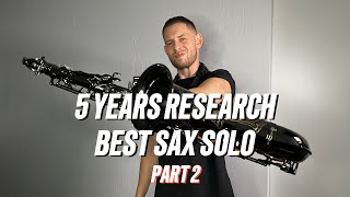 10 Best Ever Sax Solos Based on 5 Years Research [upl. by Alcina]