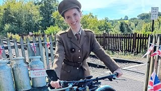 Stogumber West Somerset Railway 1940’s weekend 2024 [upl. by Marquis980]