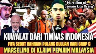 Malaysia Klaim Marselino Ferdian Pemain Harimau Malaya FIFA sebut Bahrain Kuwalat dari Indonesia ❗ [upl. by Nilyam]