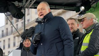 Großdemonstration Rede DBVPräsident J Rukwied [upl. by Ellemaj]