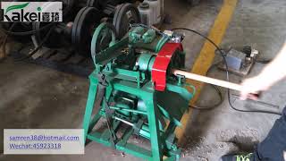 Manual Screw Making Machine Wooden Broom Handles Machine [upl. by Chud]