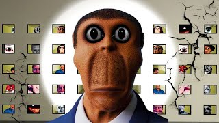 Obunga Rainbow Family Nicos Vs NEW JERMA NIGHTMARE AND ROSALIA  Garrys Mod Nexbots [upl. by Lanahtan]