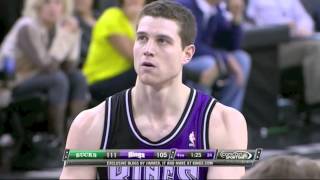 Jimmer Fredette 3102013 vs Milwaukee Bucks [upl. by Llerej251]