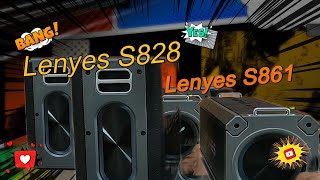 Lenyes S861 Tes Mic Perbandingan Dengan Lenyes S828 Tes Review Mic Dan Musik Speaker Lenyes [upl. by Jankey341]