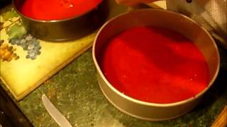 Red Velvet Cake Tutorial [upl. by Yelrah]