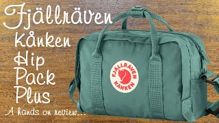 Fjällräven Kånken Hip Pack Plus  hands on review [upl. by Selia461]