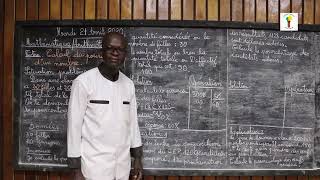 École au Bénin Mathématiques CM2  Calcul du pourcentage dun nombre [upl. by Aseyt455]