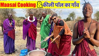 Maasai Cooking amp Kili Paul’s Village Tour Vlog In Tanzania  Africa [upl. by Desdamonna]