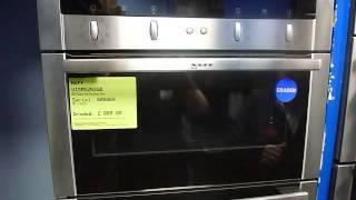 Neff Built in Double Oven U15M52N3GB Graded Serial 600869 [upl. by Ellenrad428]