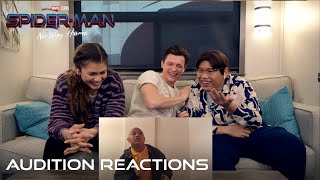 SPIDERMAN No Way Home  Cast Audition Reactions [upl. by Anikahs732]