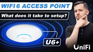 Ubiquiti Unifi U6 Setup  Wifi 6 Access Point Unboxing 📦 Is it for YOU [upl. by Petrie45]