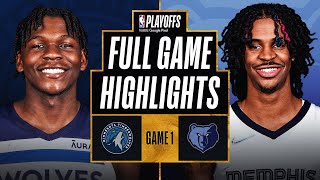 7 TIMBERWOLVES at 2 GRIZZLIES  FULL GAME HIGHLIGHTS  April 16 2022 [upl. by Eziechiele]