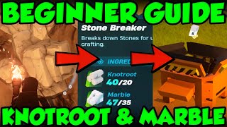 LEGO FORTNITE BEGINNER GUIDE How To Get Knotroot And Marble In Lego Fortnite [upl. by Cramer528]