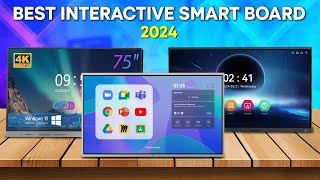 Best Interactive Smart Boards 2024  Top 5 You Should Consider [upl. by Haskel195]