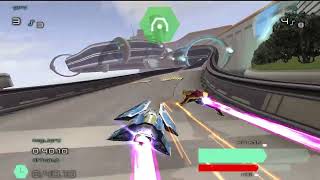 pcsx2  Wipeout Pulse 4K [upl. by Chretien710]