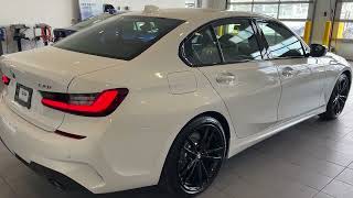 2022 BMW 330i M sport package with Tacora Red interior [upl. by Seraphim249]