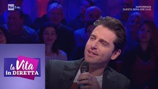 Giampaolo Morelli il cinema la TV lamore  La vita in diretta 25012019 [upl. by Rimat]