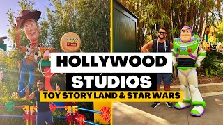 Hollywood Studios Disney TOY STORY e STAR WARS [upl. by Jordain]