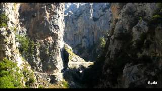 Ruta del Cares Garganta divina León  Asturias [upl. by Aicsile]