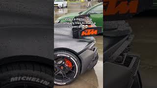 KTM XBOW Ultimate Race Car legal for Public Roads [upl. by Aillil598]