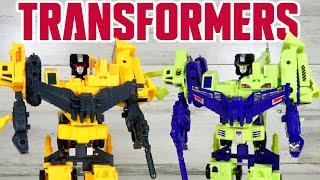 Transformers Devastator vs The Mighty Tonkanator Autobots vs Decepticons [upl. by Alekat983]