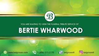 Bertie Wharwood Tribute Service [upl. by Akienaj]