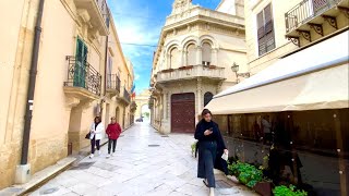 Walking Tour Marsala Trapani Sicilia [upl. by Ozmo]