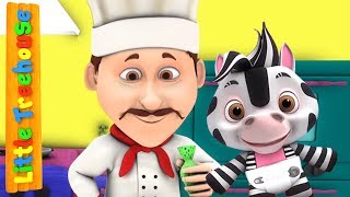 Hot Cross Buns  Nursery Rhymes and Videos for Children by Little Treehouse [upl. by Reifel432]