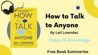 Talk to Anyone Like a Pro with Leil Lowndes Expert Tips [upl. by Rask258]