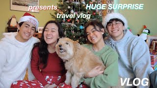 opening xmas presents HUGE SURPRISE  NEW YEARS VLOG 2020 [upl. by Aihsotan725]